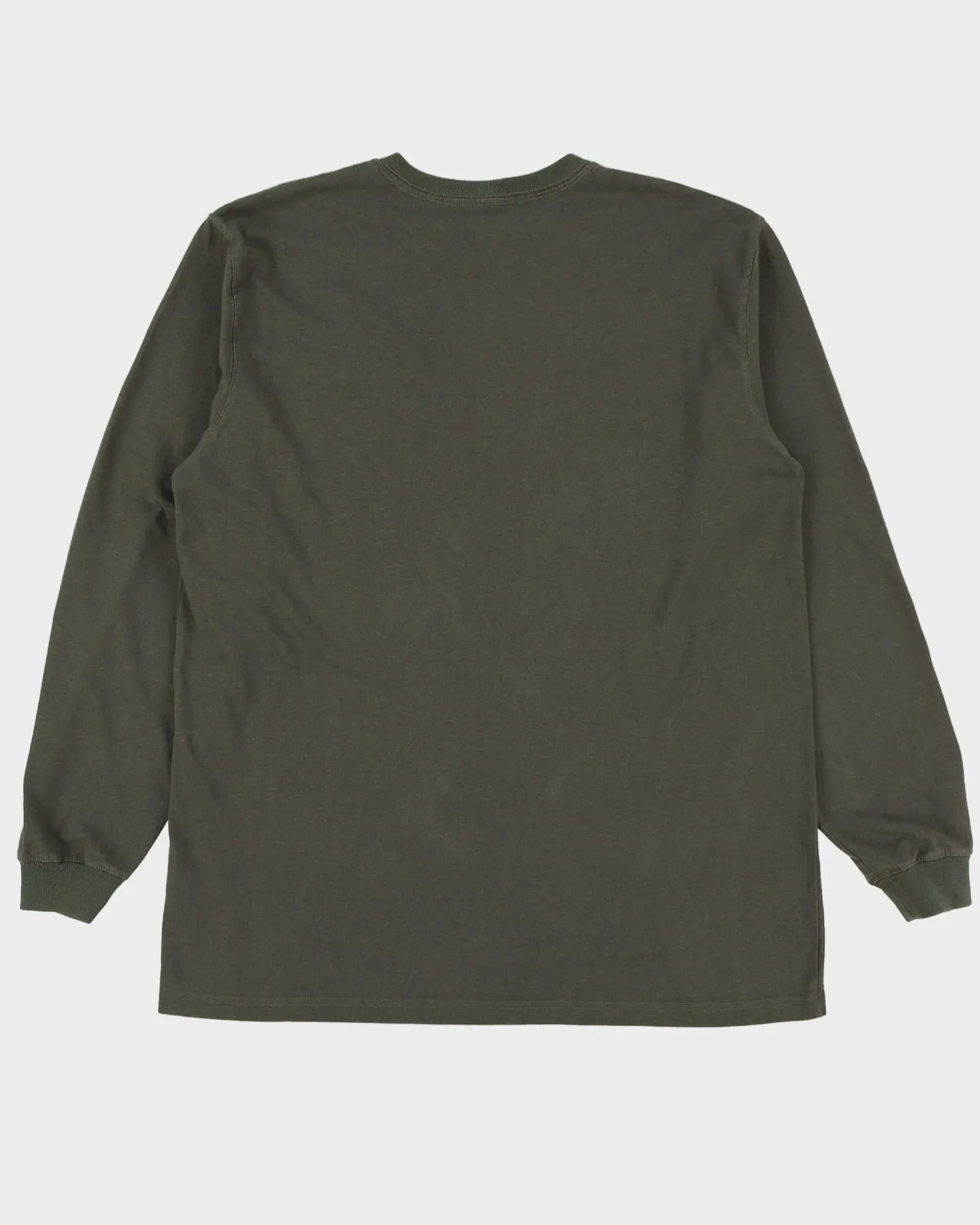 00s Carhartt Green Long Sleeve T-Shirt - XL Tall / XXL