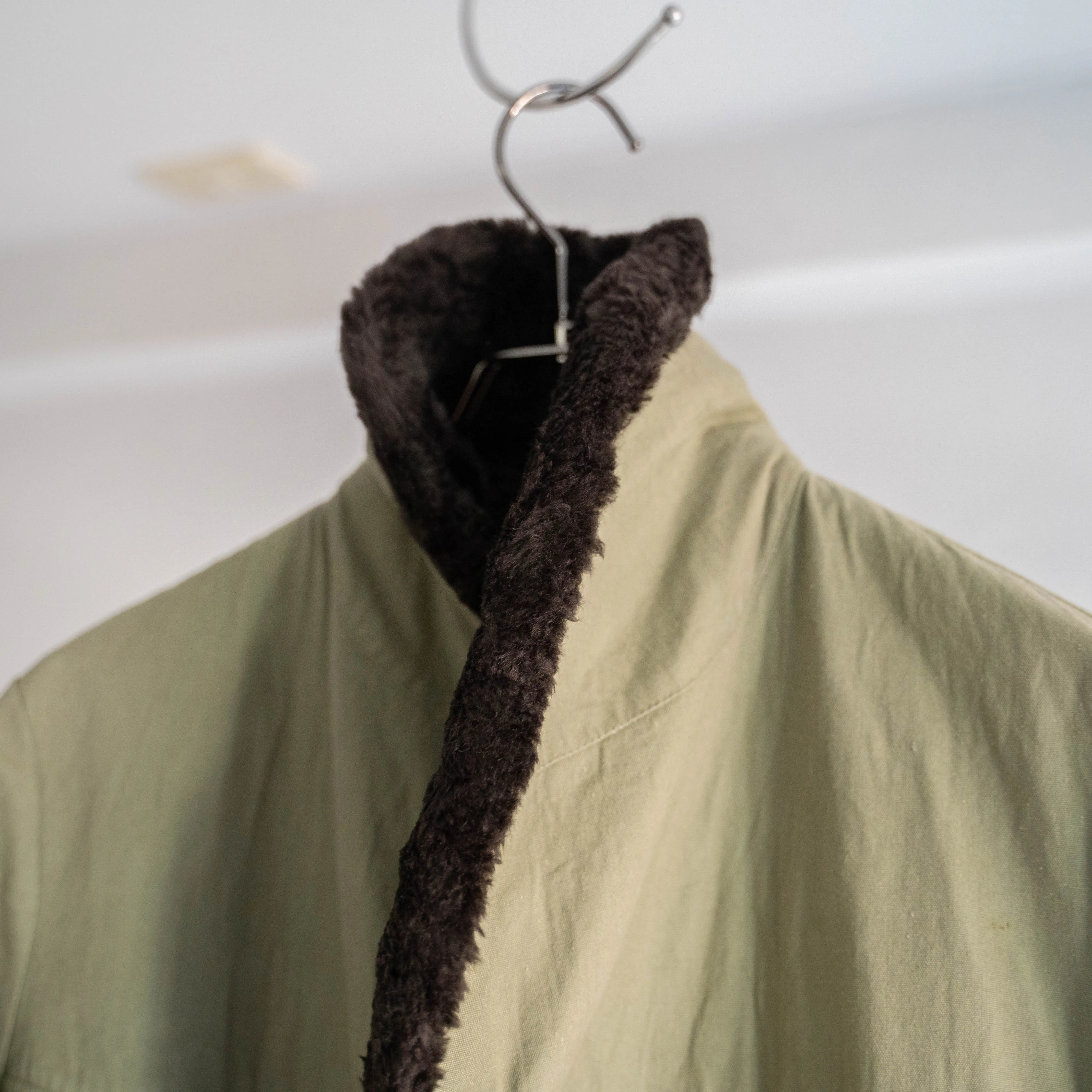 1970-80s France green color canadian coat