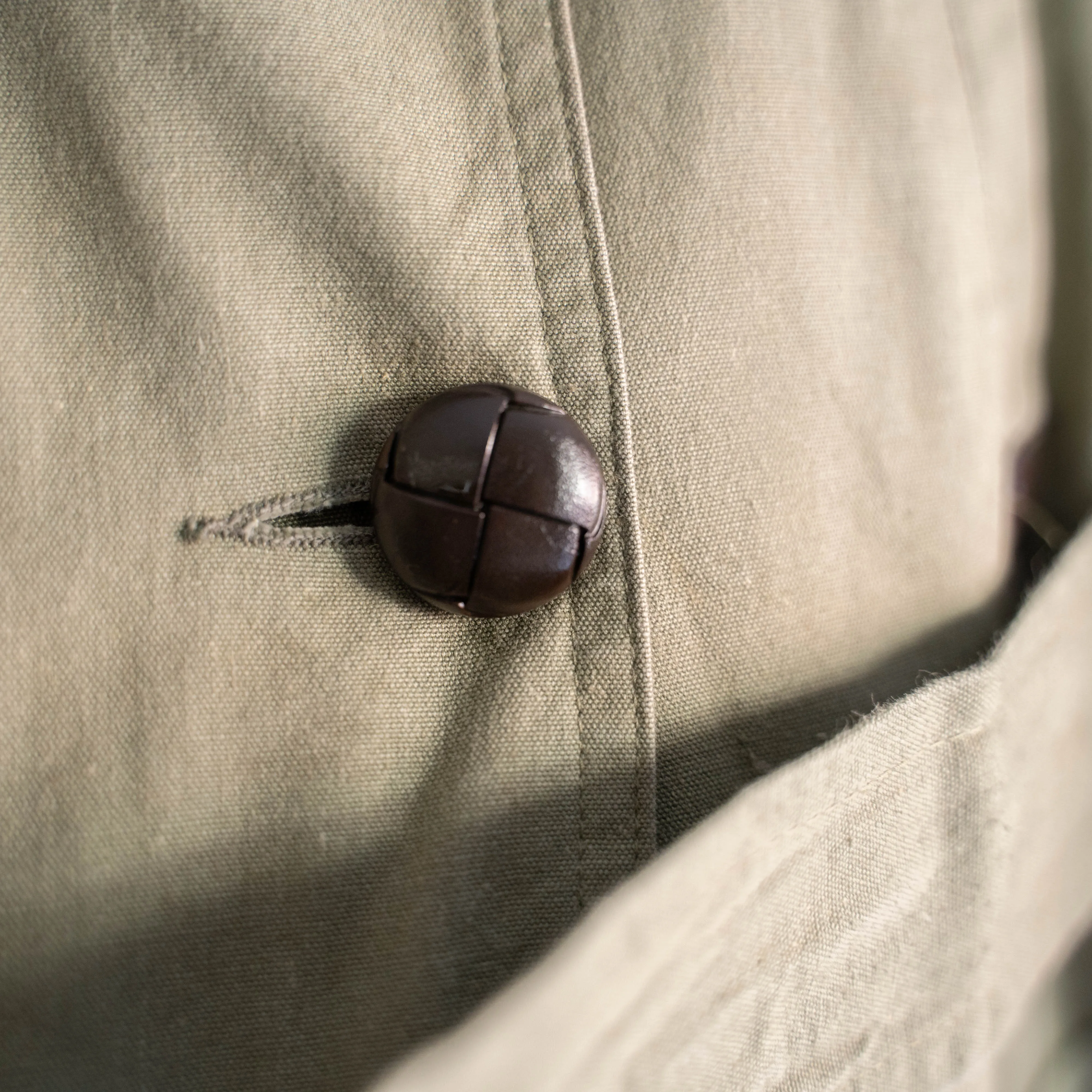 1970-80s France green color canadian coat