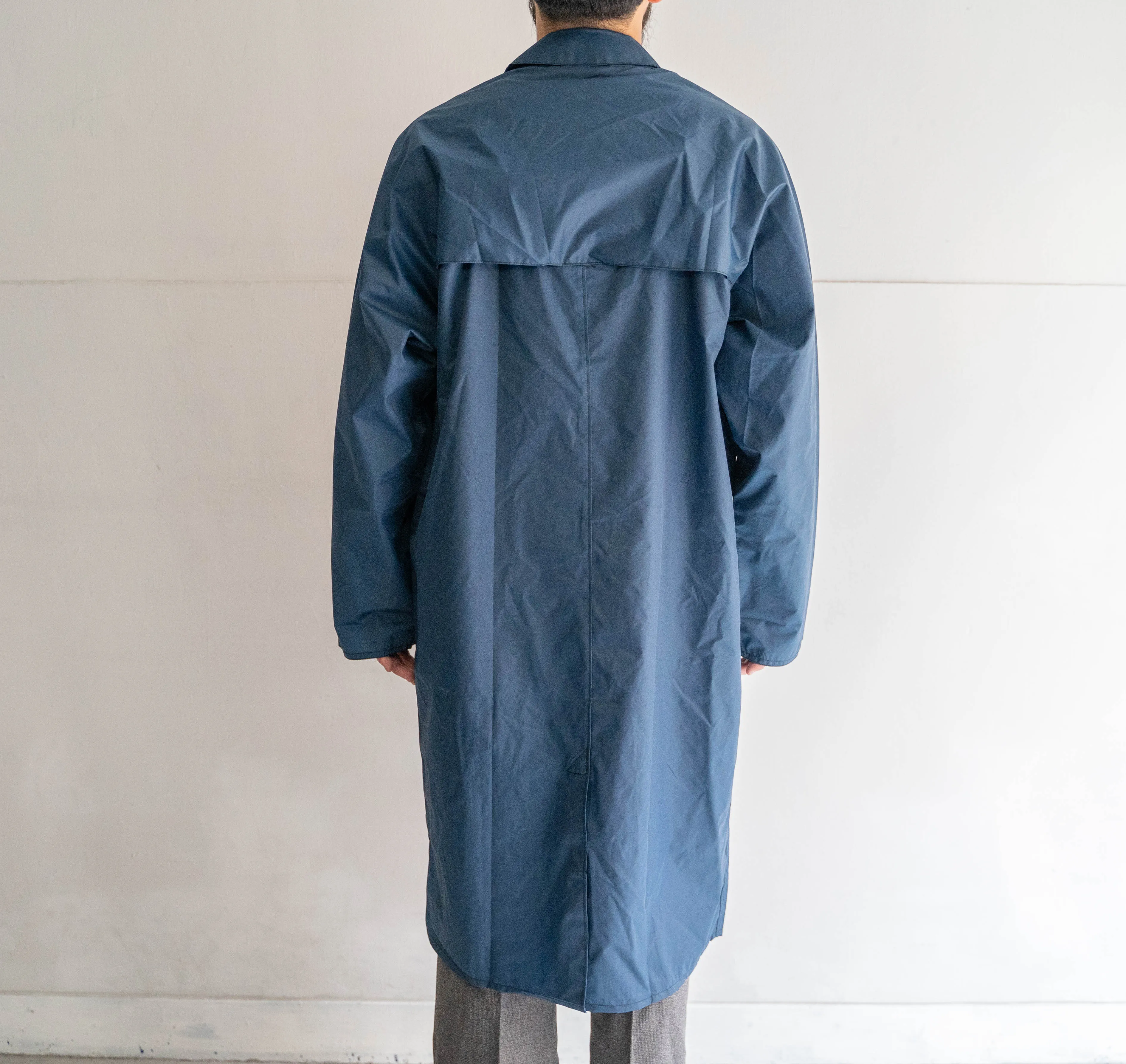 1980-90s French military nylon rain coat 'dead stock'