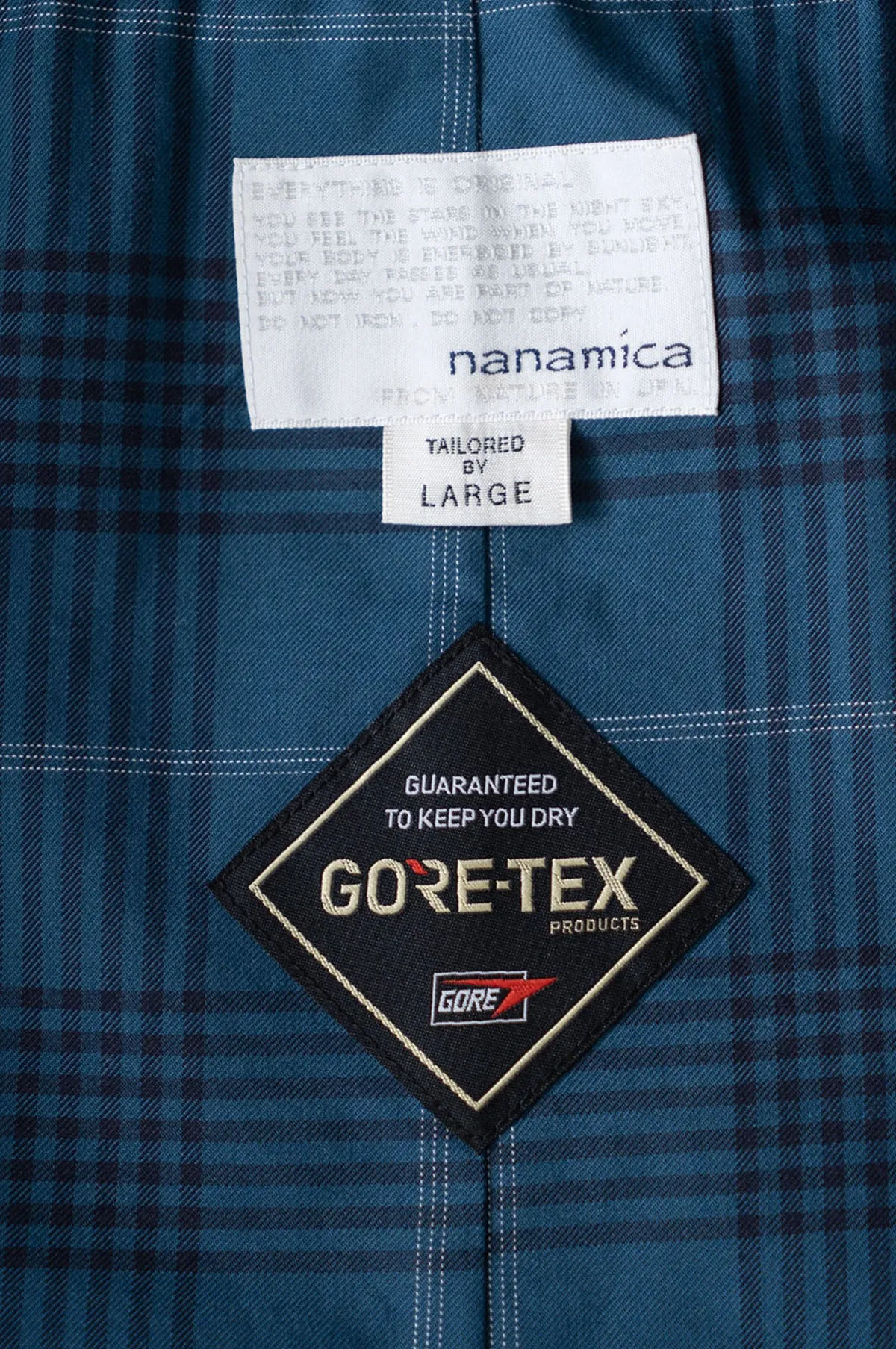 2L GORE-TEX Soutien Collar Coat Navy