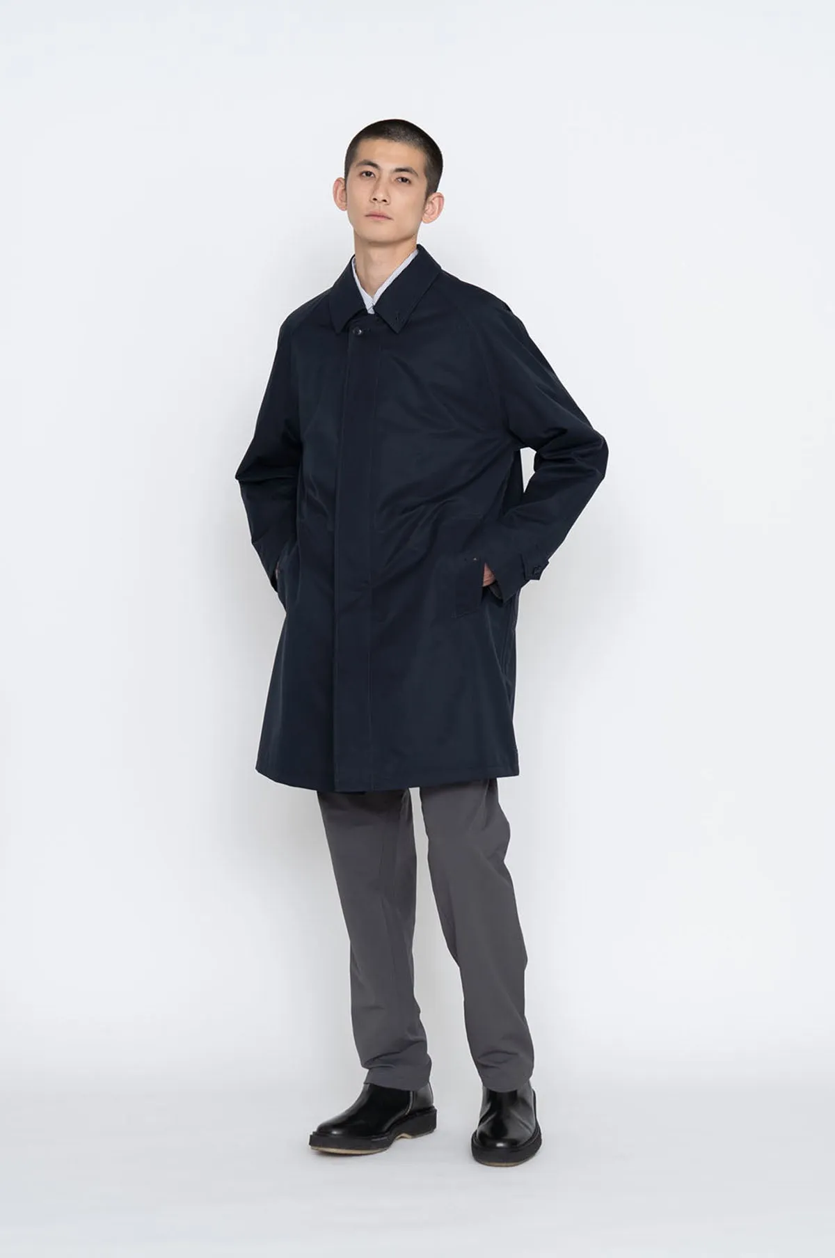 2L GORE-TEX Soutien Collar Coat Navy