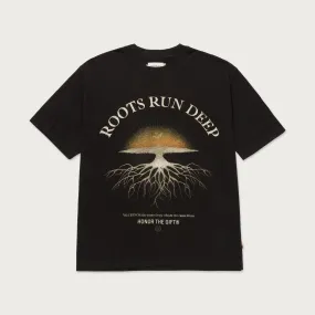 A Spring Roots Run Deep SS Tee Black