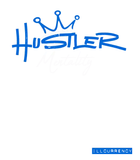 Air Jordan 1 Royal Reimagined | Illcurrency Black T-Shirt (Hustler Mentality)