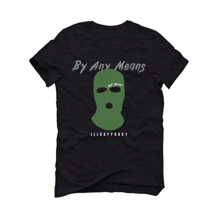 AIR JORDAN 1 ZOOM ZEN GREEN Black T-Shirt (By any means)