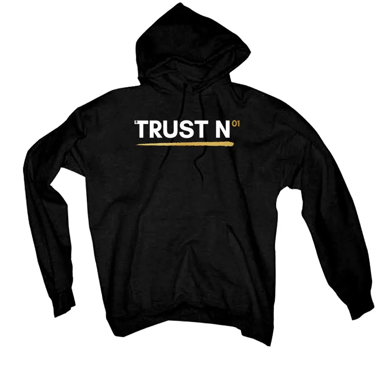 Air Jordan 11 Gratitude | ILLCURRENCY Black T-Shirt (TRUST NO ONE)