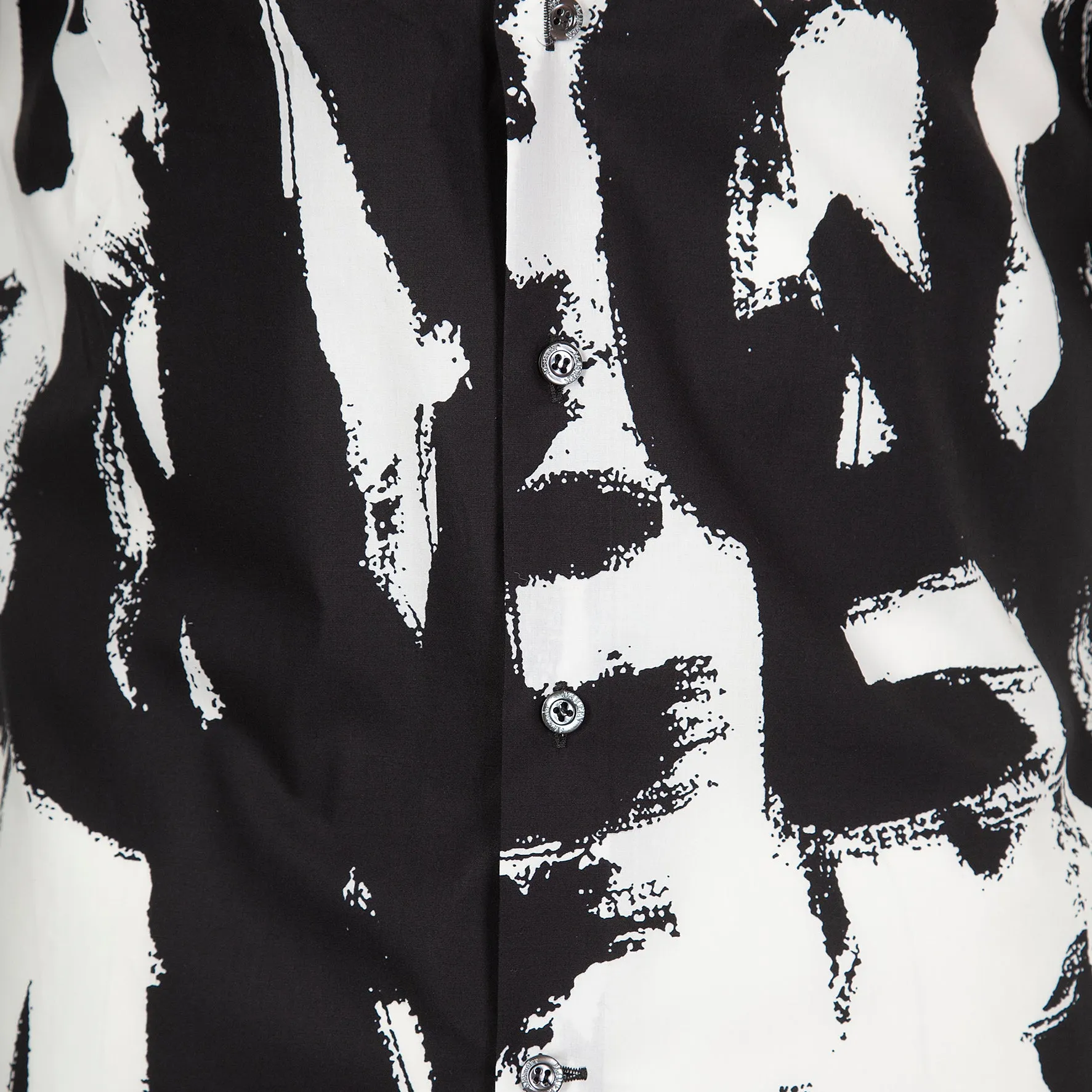 Alexander McQueen Graffiti Print Shirt