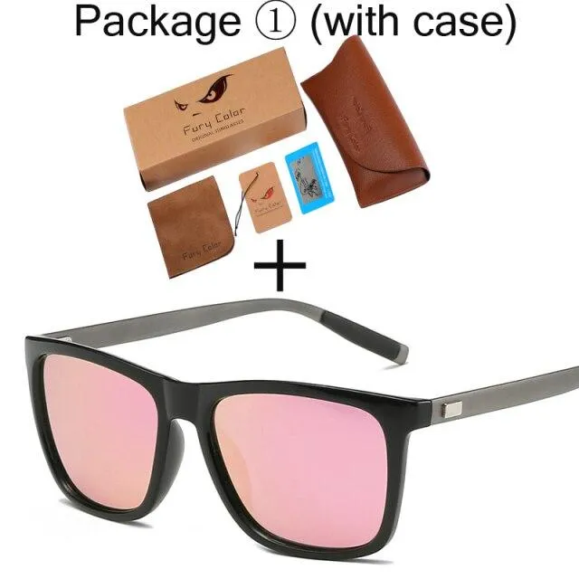 Aluminum Magnesium Classic Polarized UV400 Sunglasses for Men