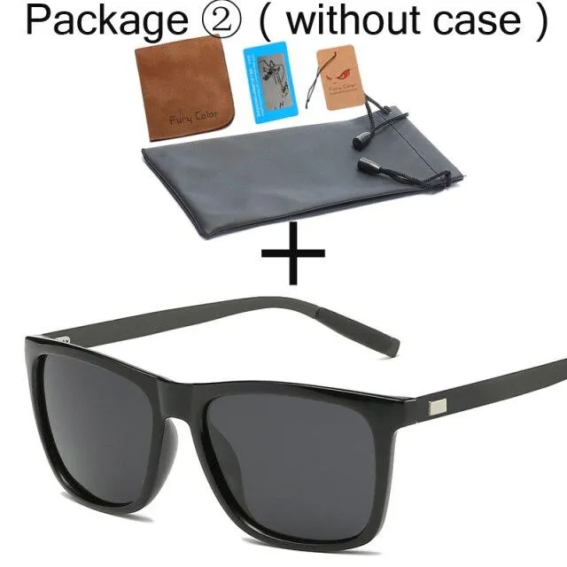 Aluminum Magnesium Classic Polarized UV400 Sunglasses for Men