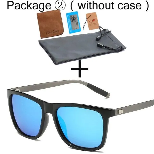 Aluminum Magnesium Classic Polarized UV400 Sunglasses for Men