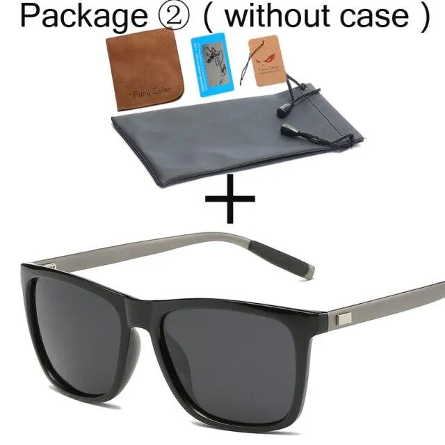 Aluminum Magnesium Classic Polarized UV400 Sunglasses for Men