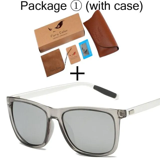 Aluminum Magnesium Classic Polarized UV400 Sunglasses for Men