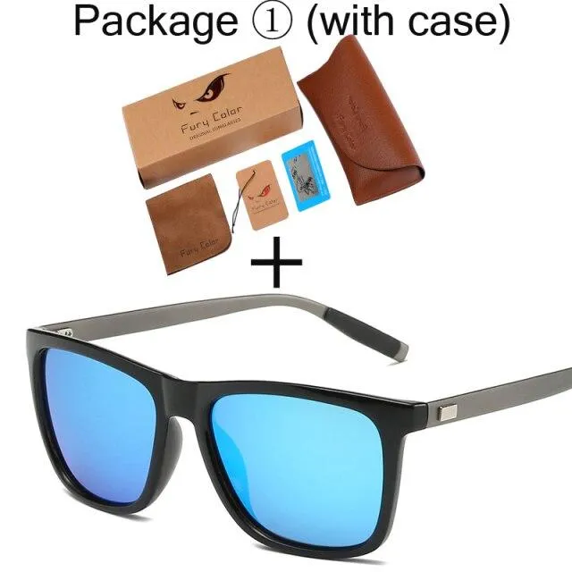 Aluminum Magnesium Classic Polarized UV400 Sunglasses for Men