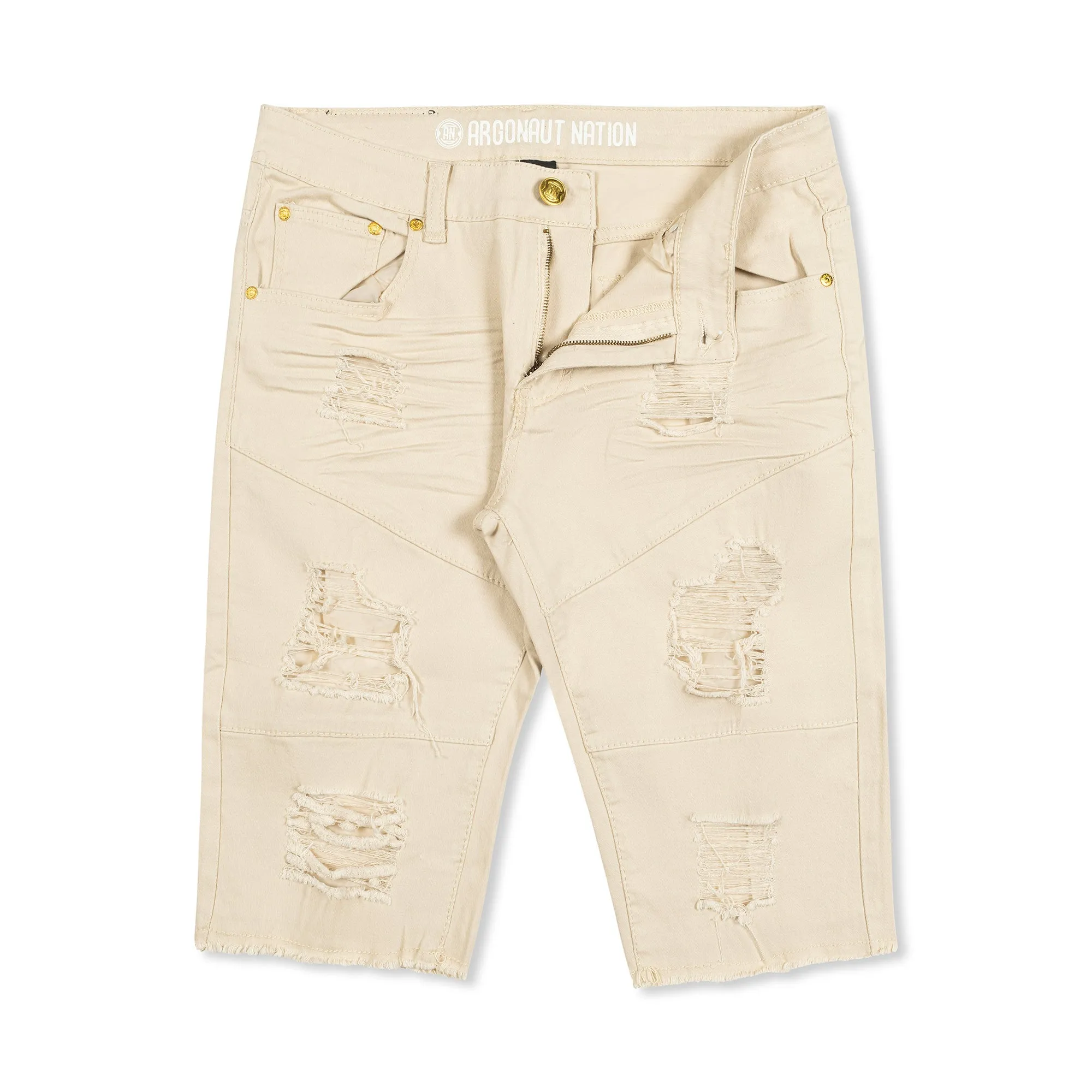 Argonaut Nations Men RIP Shorts (Bone)