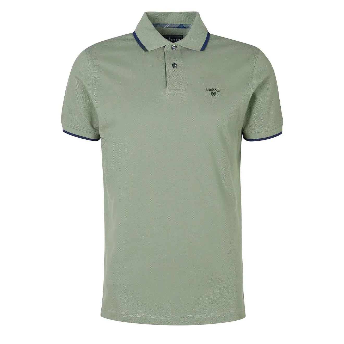 Barbour Easington Polo Agave Green