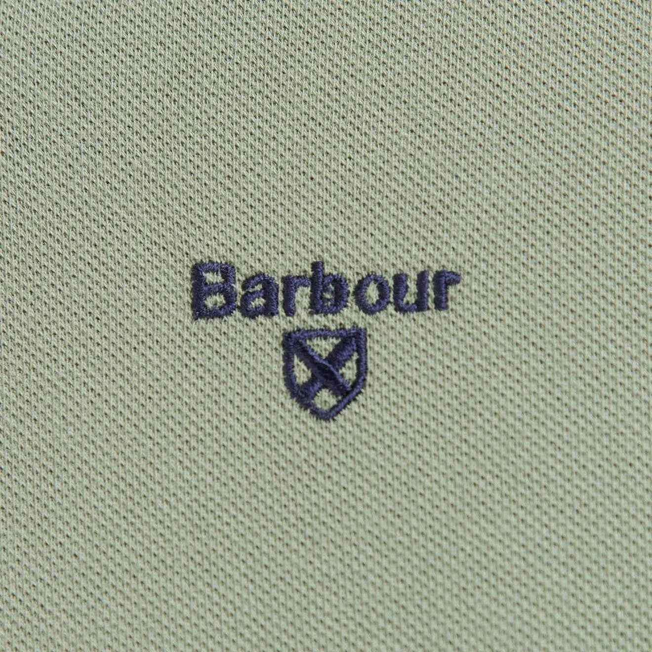 Barbour Easington Polo Agave Green