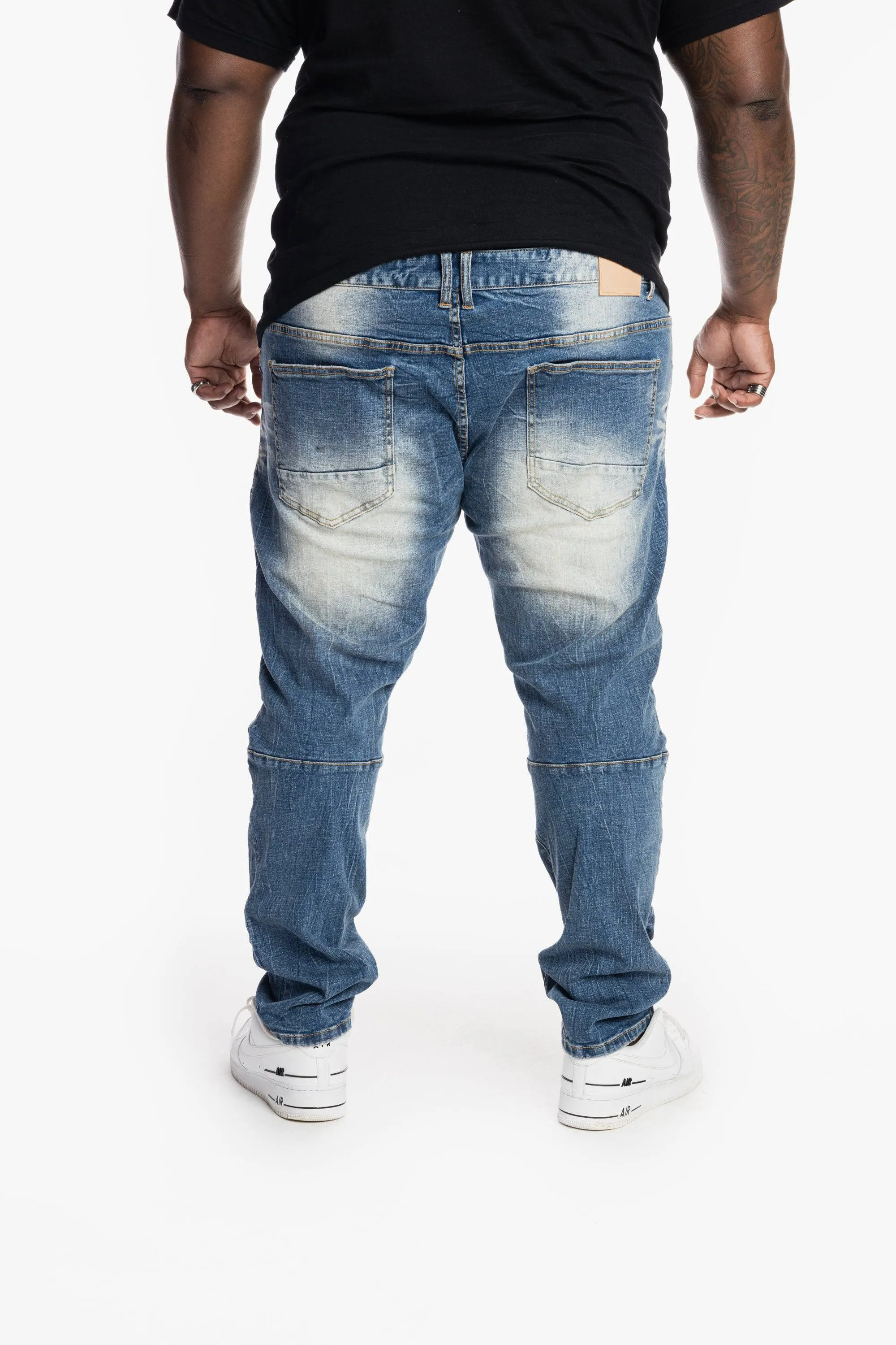 Big and Tall Clean Engineered Jeans - Elysian Blue