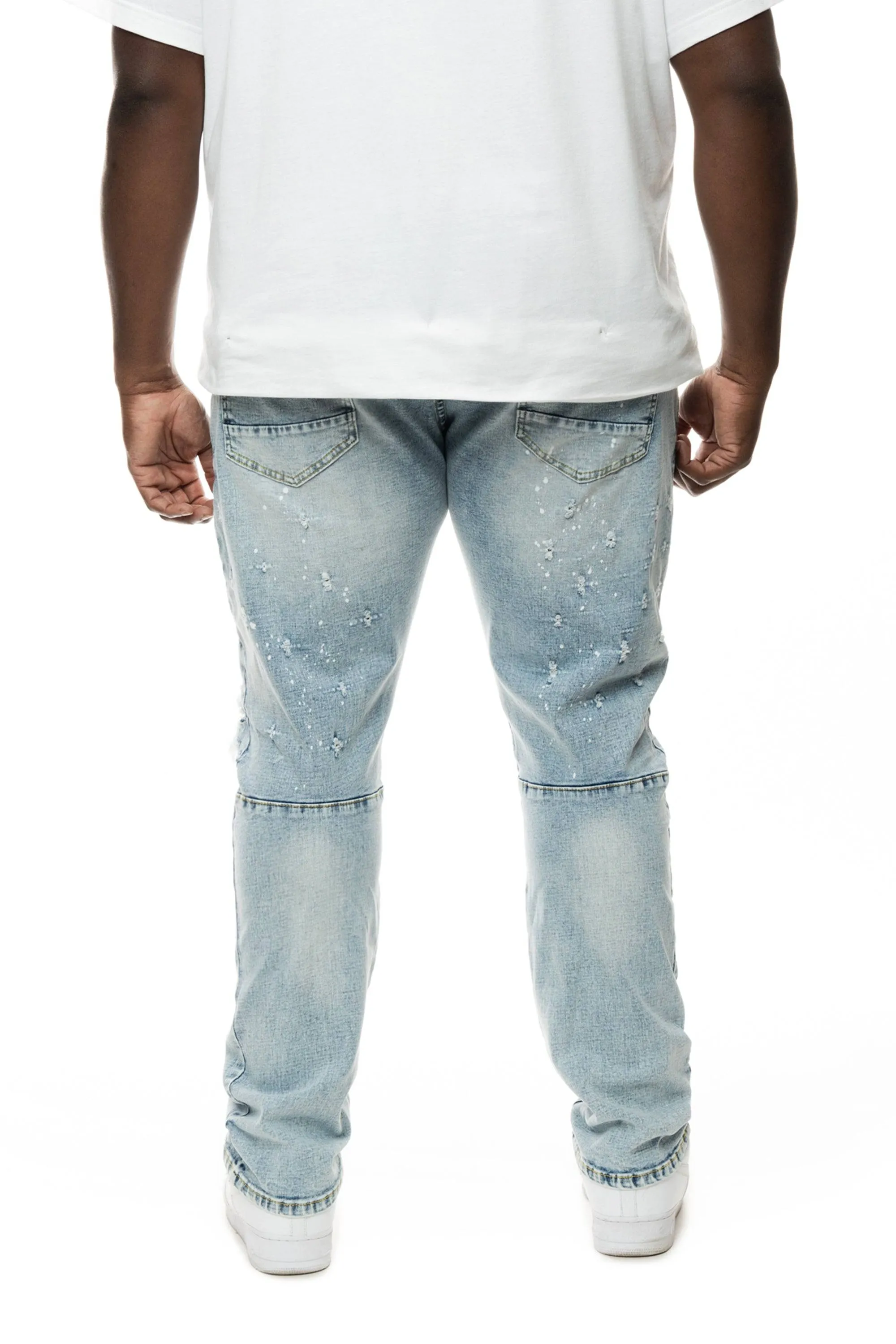 Big and Tall Shotgun Jeans - Cypher Blue