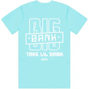 BIG BANK : Celadon Sneaker Tees Shirt (white ink)