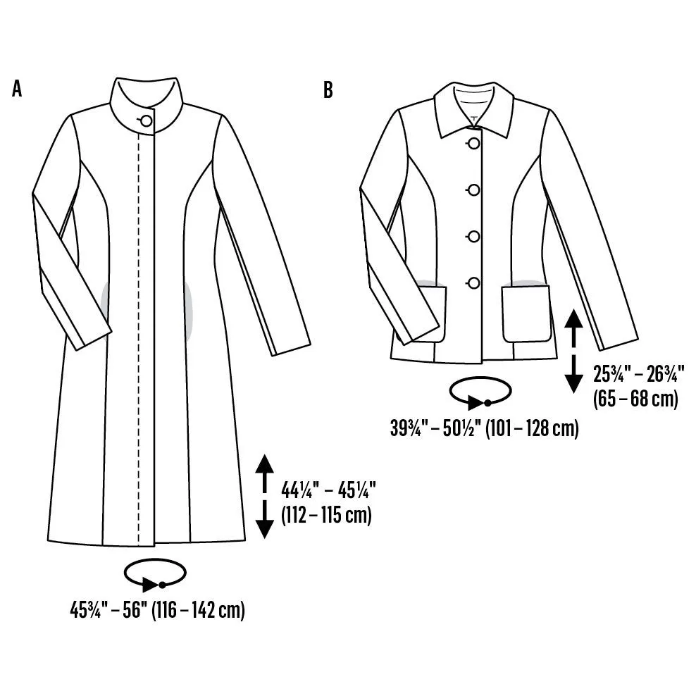 Burda Coat and Jacket 6461