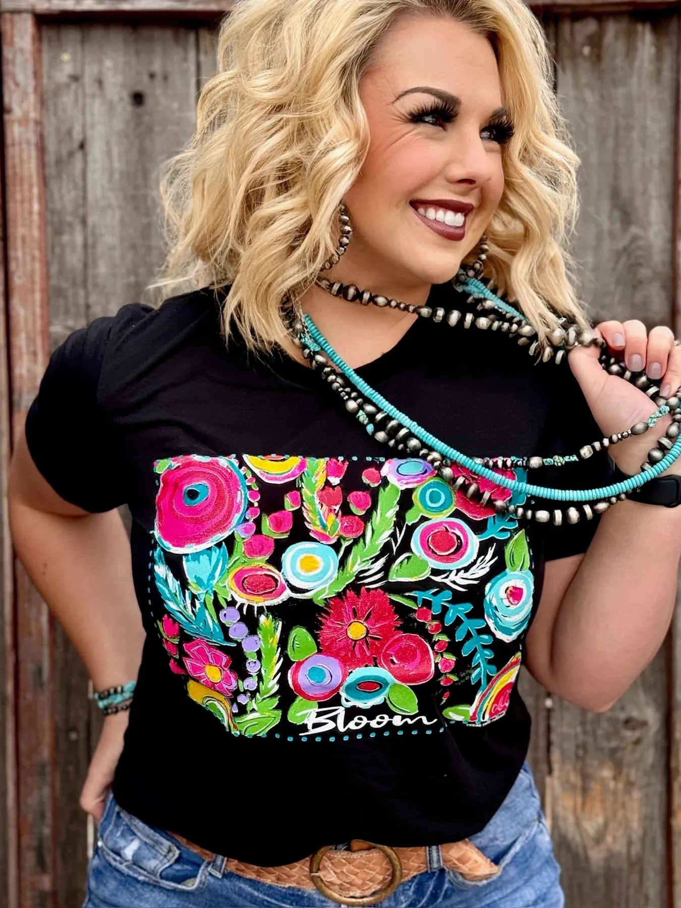 Callie Ann Stelter Bloom Tee all