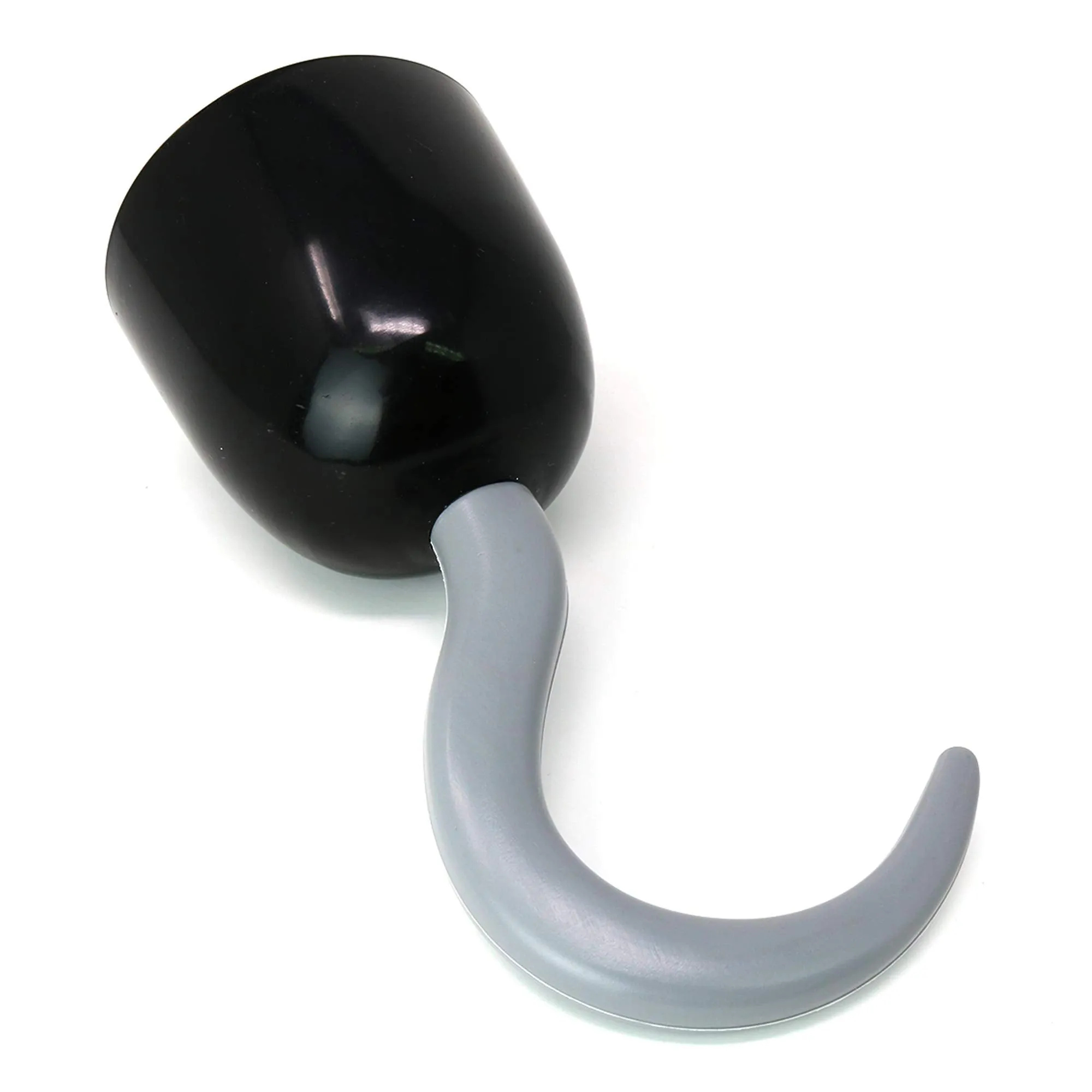 Captain Hook Costume Accessories - Plastic Hook Pirate Costume Accessory - 1 Piece Black