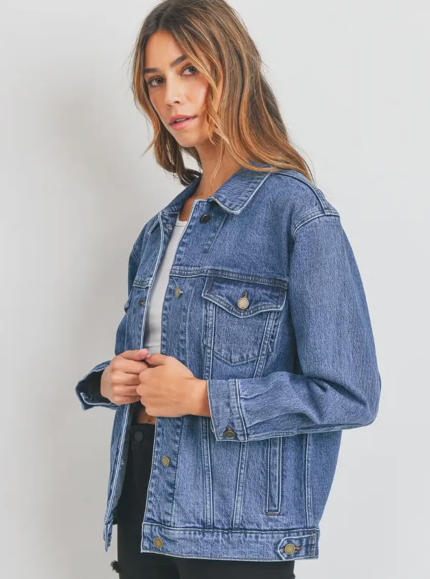 Clark Oversized Denim Jacket