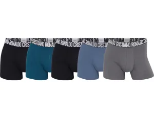 CR7 Men's Trunk 5-Pack Cotton Blend Trunks