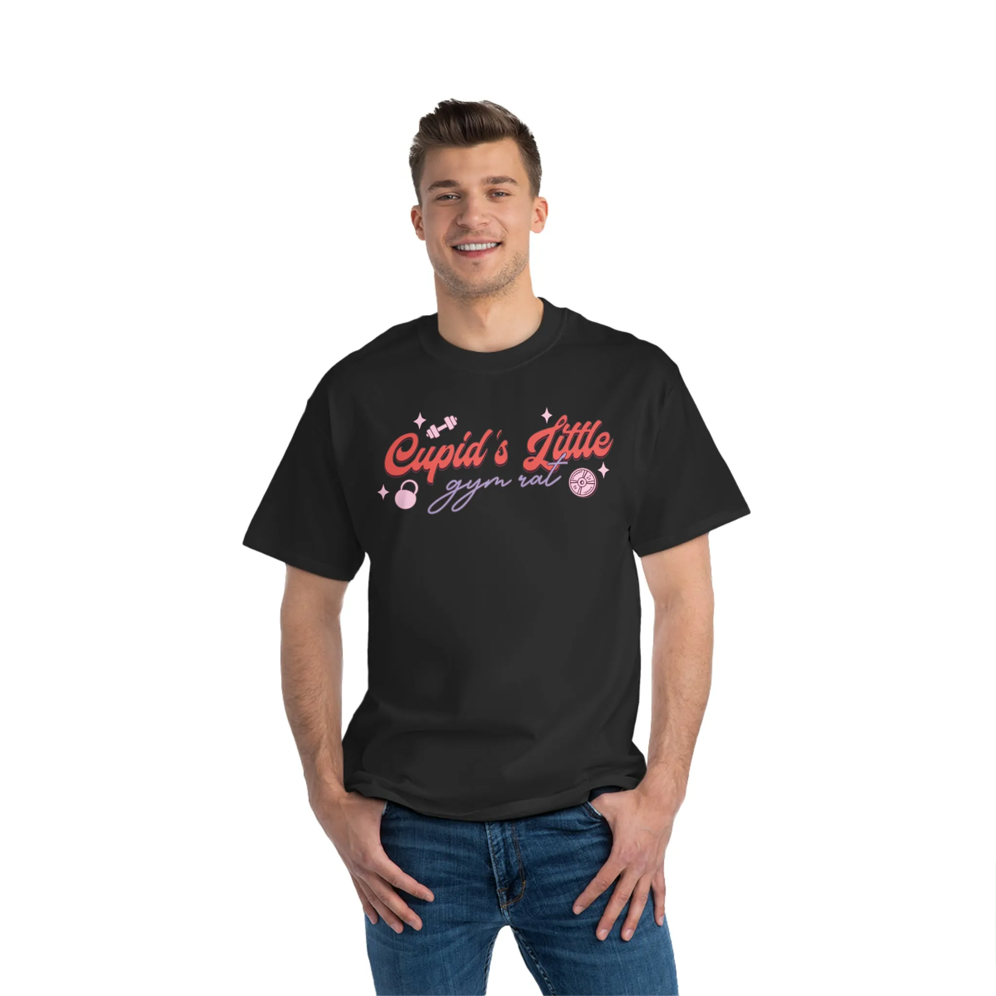 CUPID'S LITTLE GYM RAT- TEE