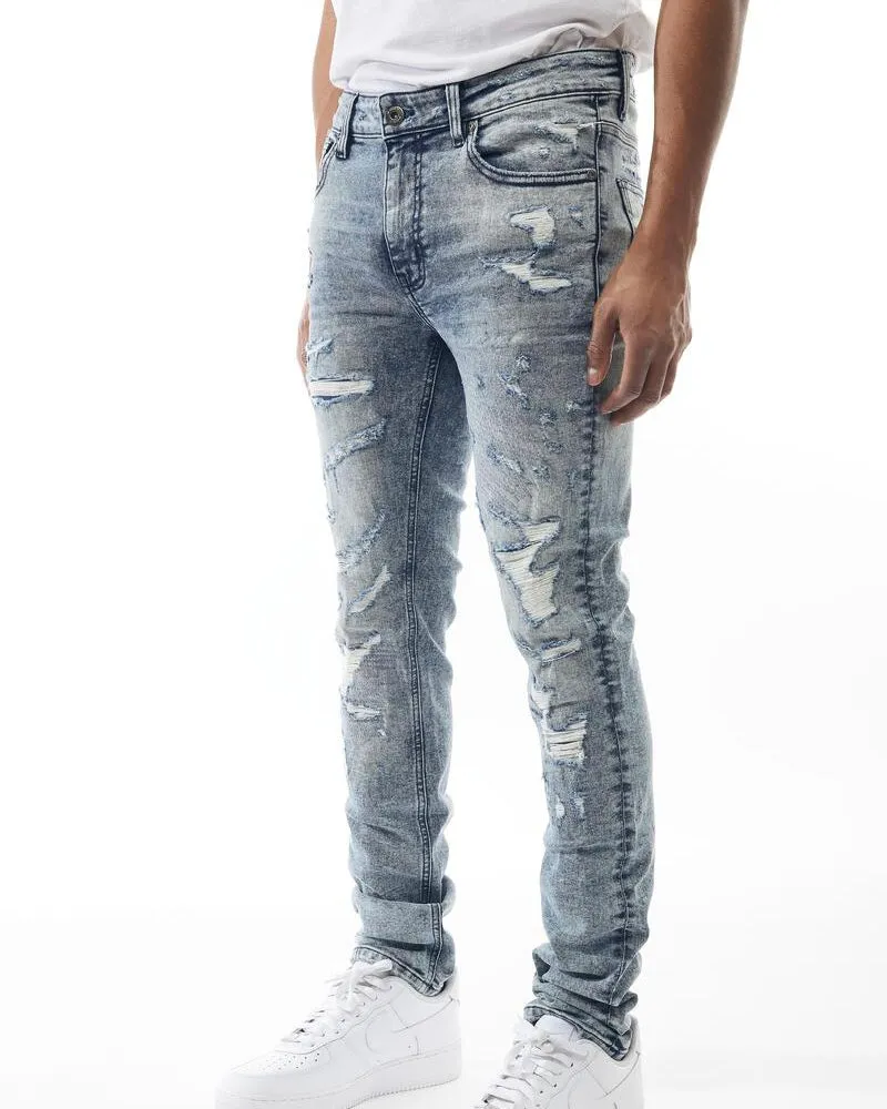 Distressed Skinny Denim Jean