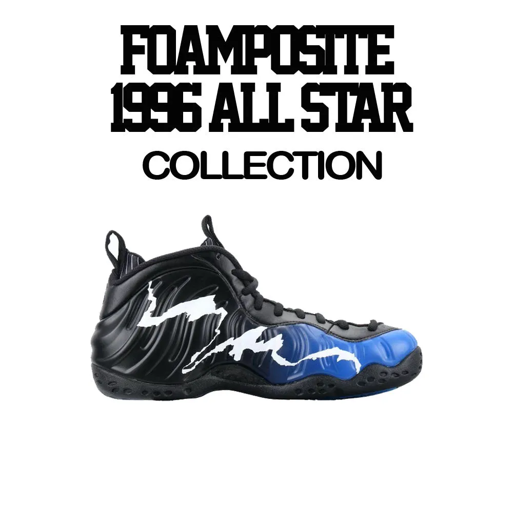 Foamposite 1996 All Star Shirt - Heaven Cent - Black