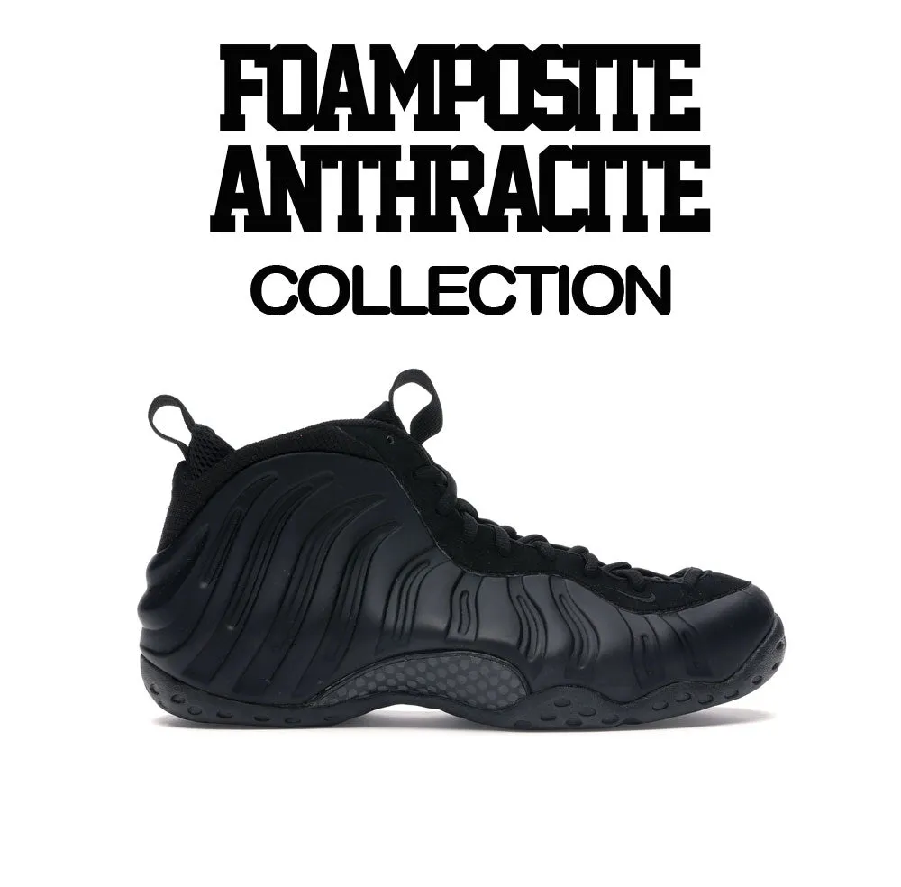 Foamposite Anthracite Shirt - Money Over Love - Black