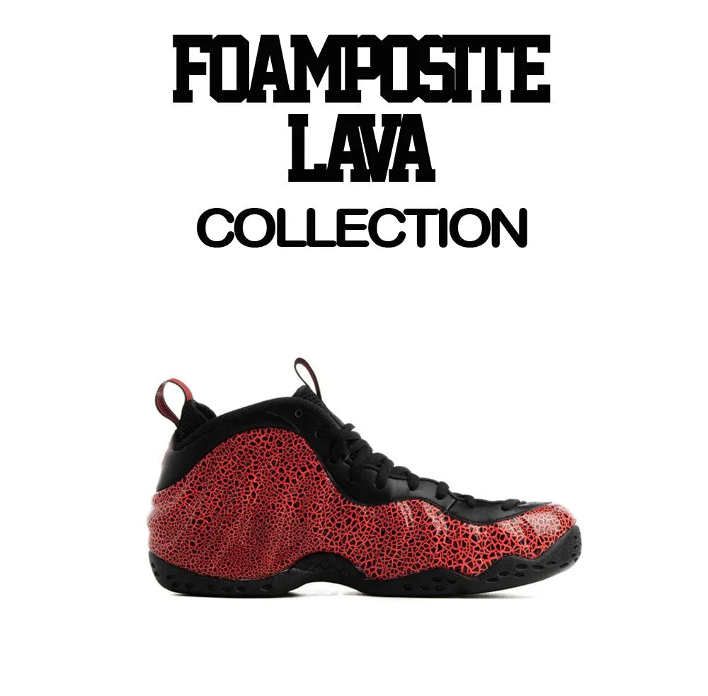 Foamposite Lava Shirt - ST Palms - Black