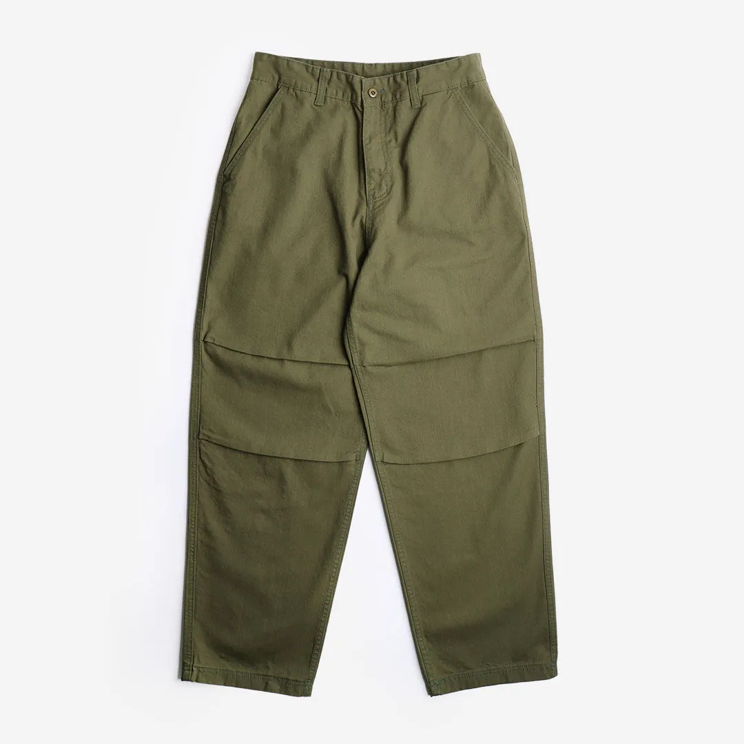 FrizmWORKS Slub Cotton Two Tuck Pant