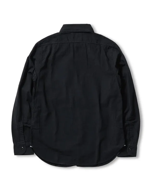 Fullcount Black Chambray Work Shirt