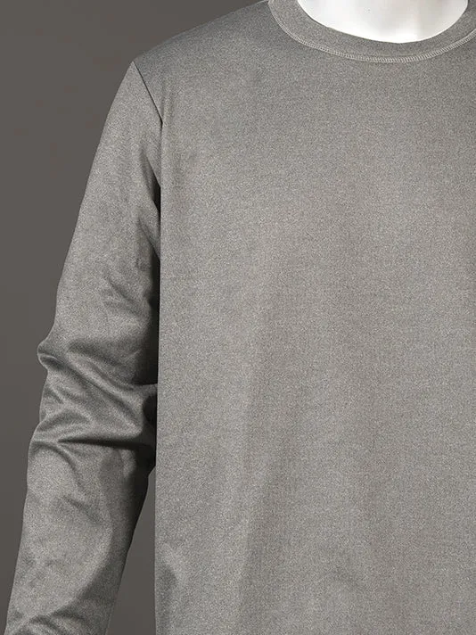 Grey Polyester Sweatshirt