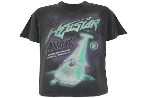 Hellstar Attacks T-Shirt Black