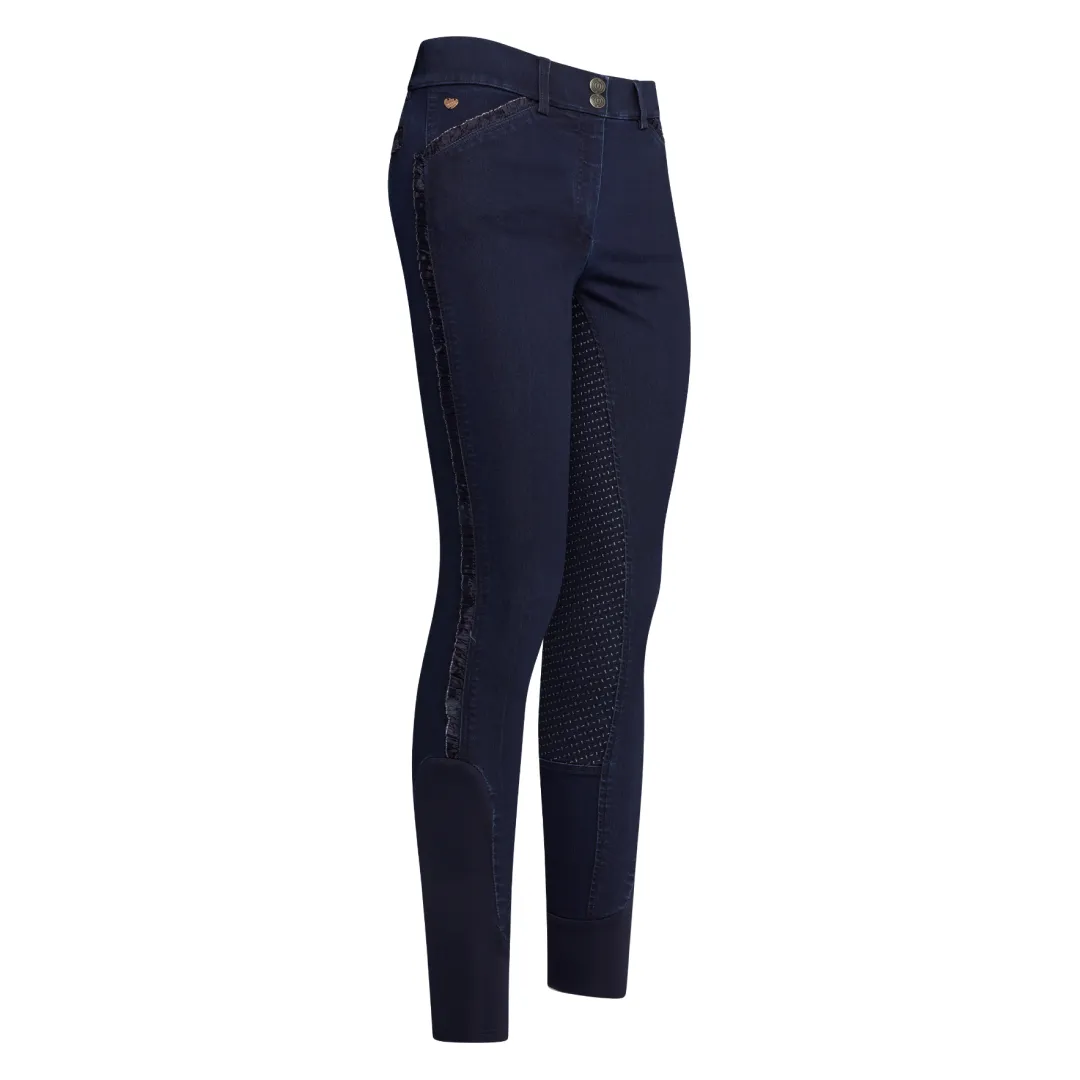 Imperial Riding Lizzy Full Grip Denim Breeches