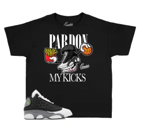 Kids - Black Flint 13 Fly Kicks Shirt