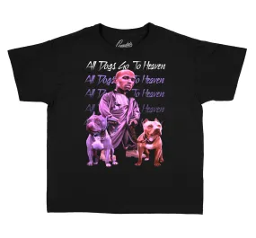 Kids - Court Purple 13 All Dogs Shirt