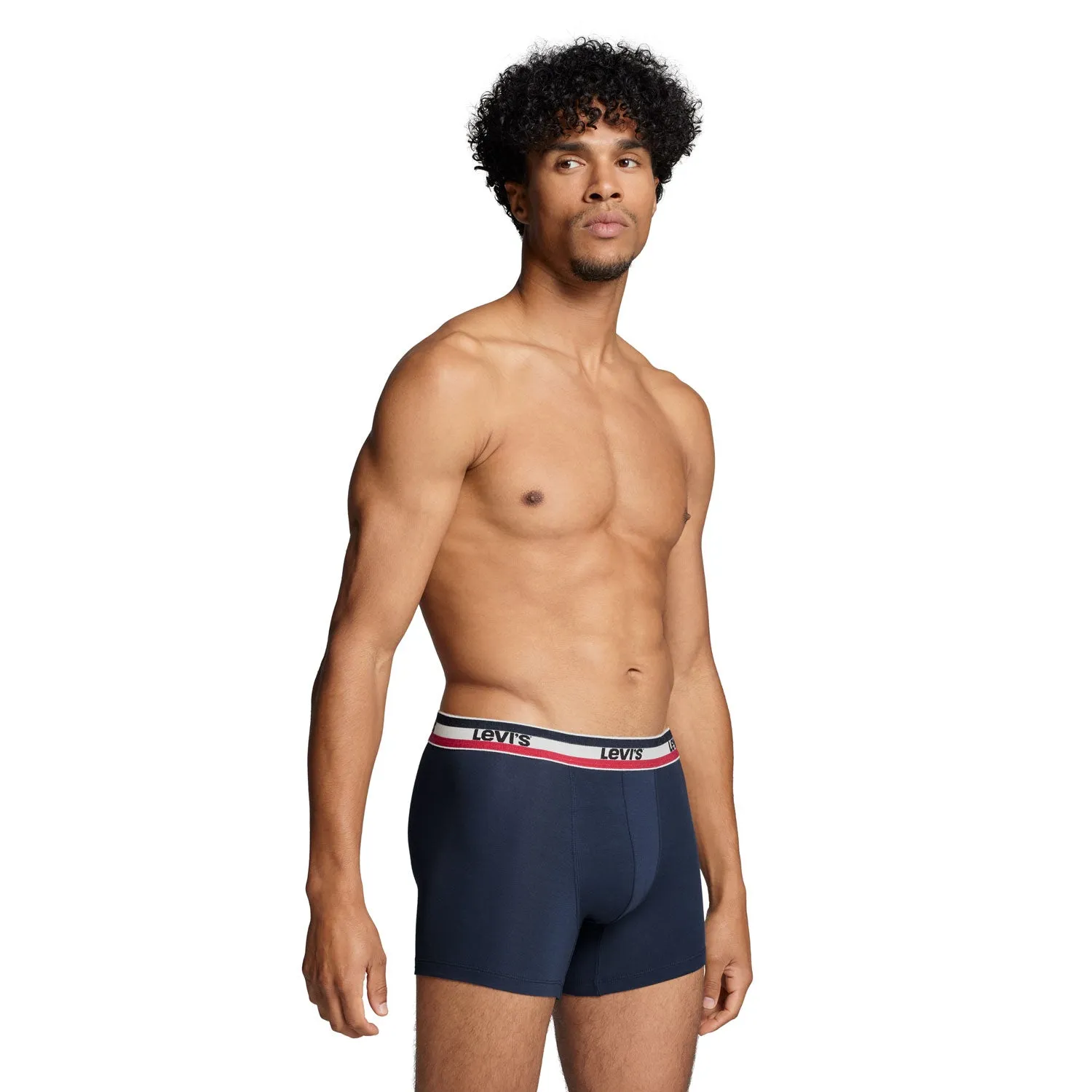 Levis Men Sportswear Logo Boxer - Blue