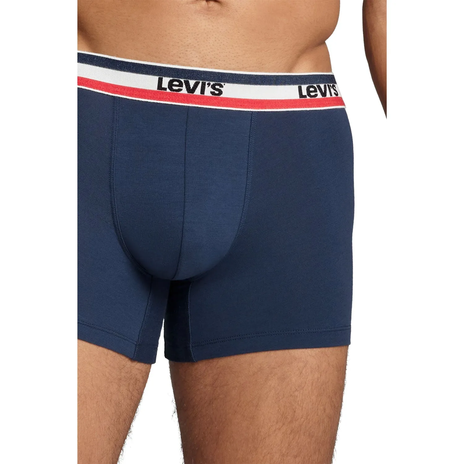 Levis Men Sportswear Logo Boxer - Blue