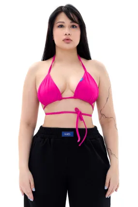 MD Bikini Top - Matte Pink