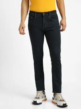 Men Dark Grey Slim Fit Washed Jeans Stretchable