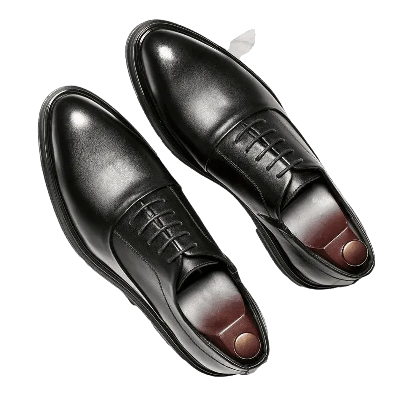 Men  Dress Shoes -  Ronald Leather Oxford Shoes