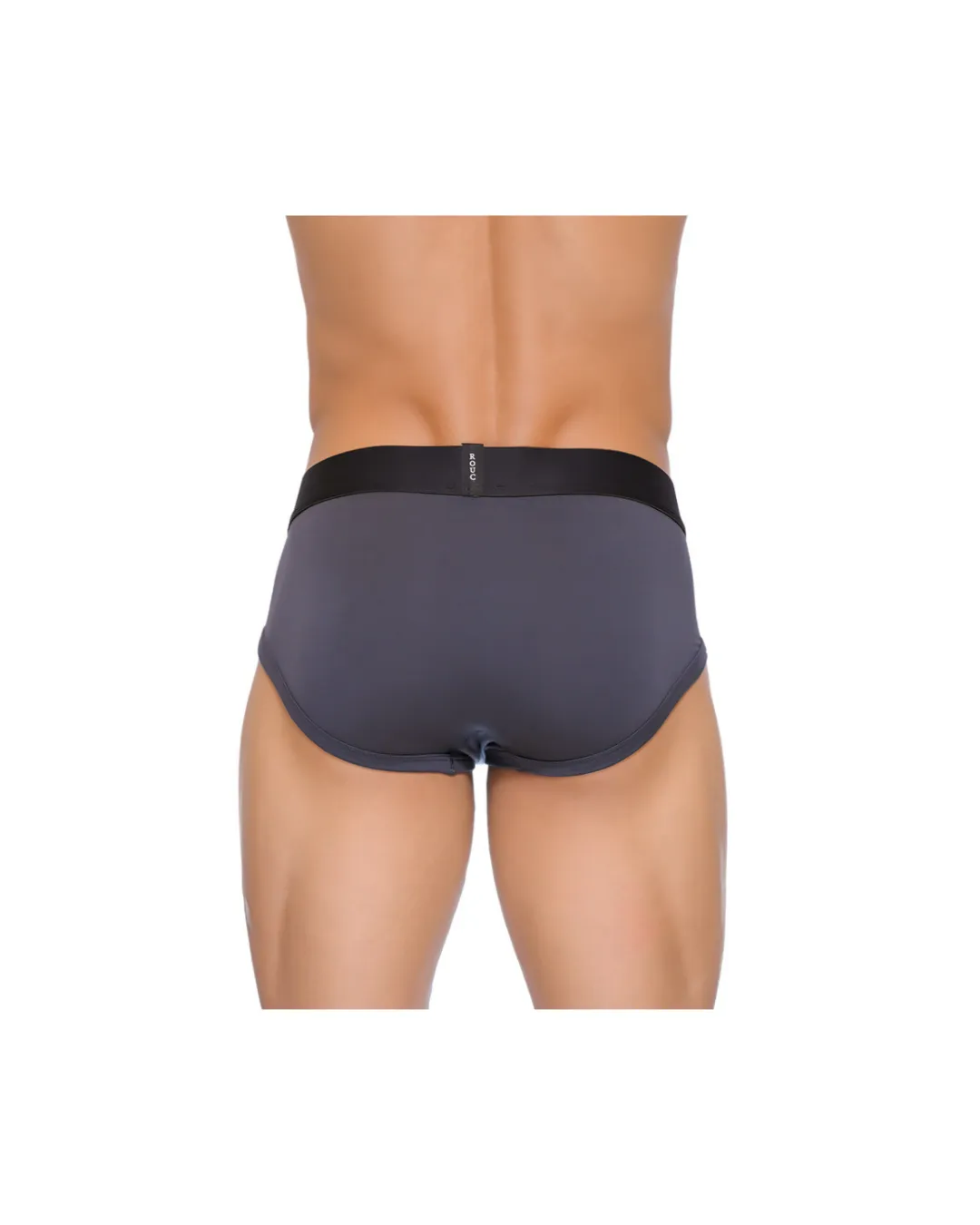 Men Underwear - BRIEFS - 2 Pack (Black & Grey)