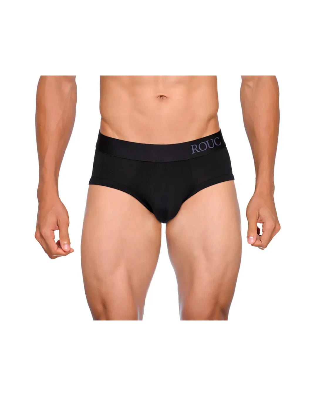 Men Underwear - BRIEFS - 2 Pack (Black & Grey)