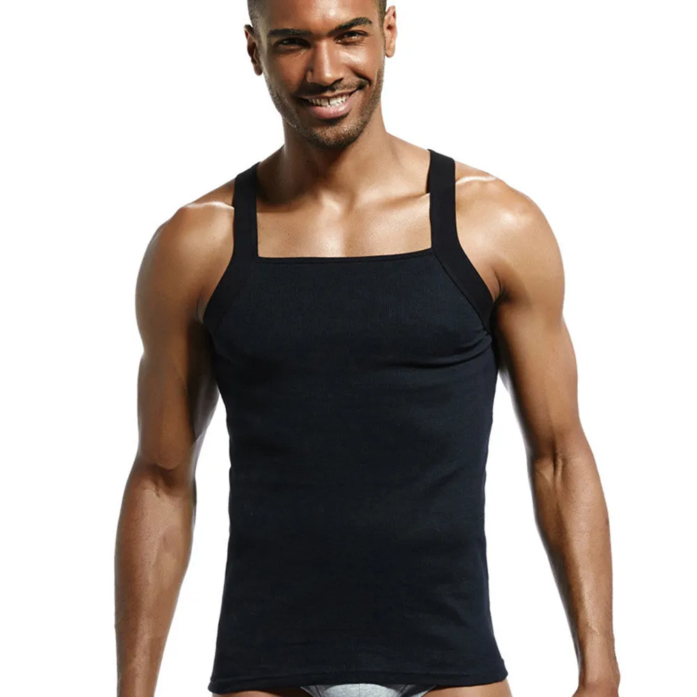 Men's Casual Solid Designer tank tops