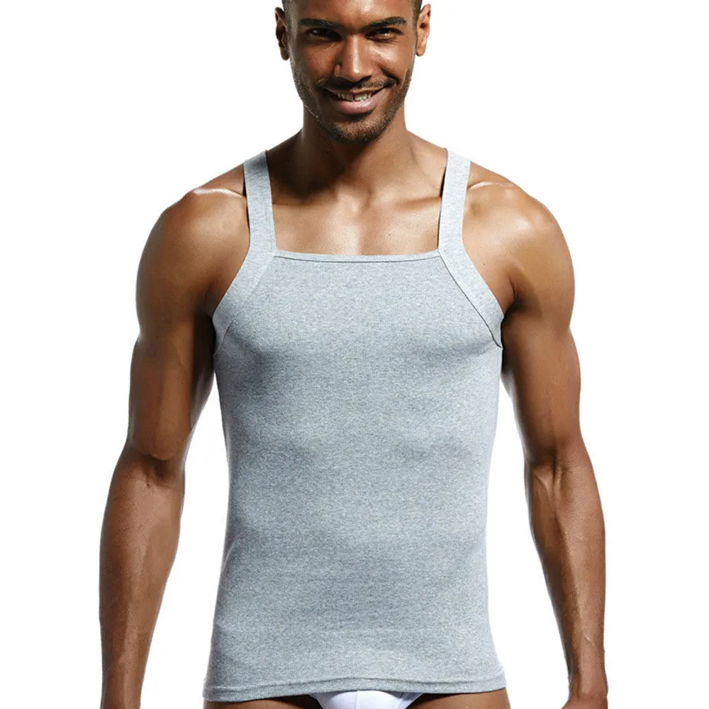 Men's Casual Solid Designer tank tops