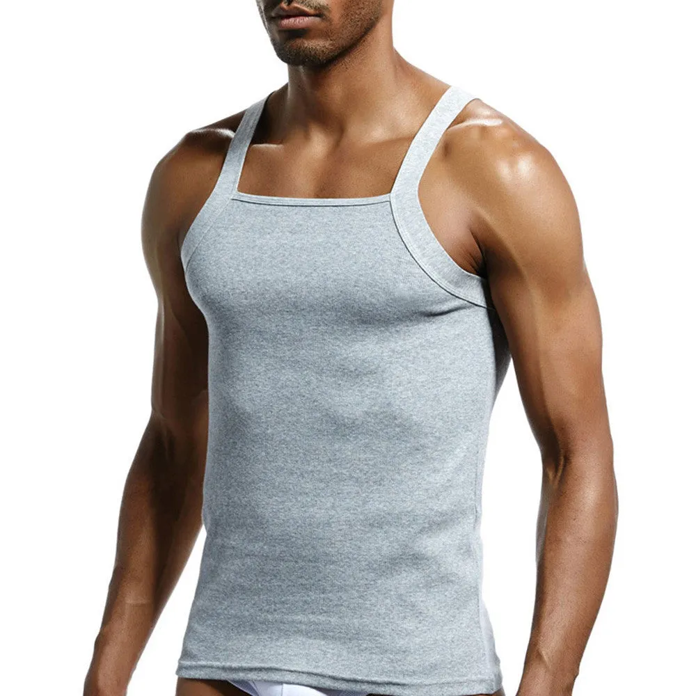 Men's Casual Solid Designer tank tops